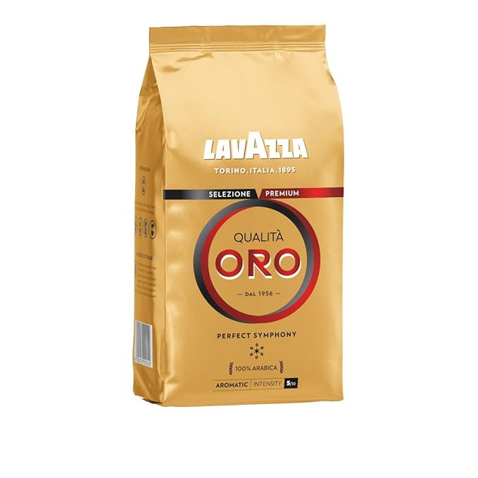 Lavazza QualitÃ?Æ??Oro , 1er Pack (1 x 1 kg Packung)