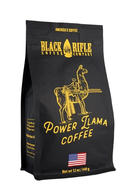 Black Rifle Coffee Company Ground (Power Llama (Light Roast), 12 Ounce)