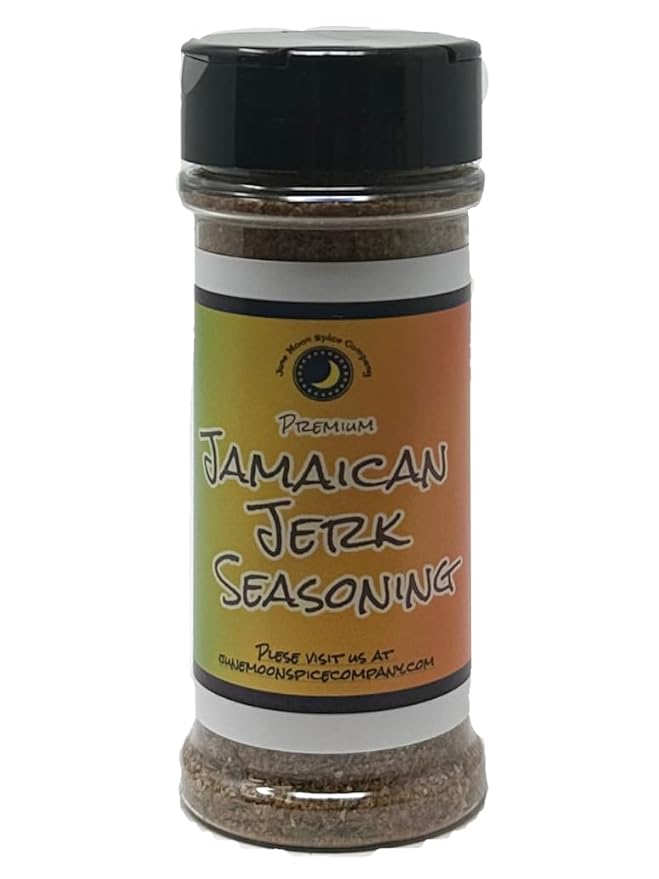 Jamaican Jerk Seasoning Dry Rub | Large Shaker | Calorie Free | Fat Free | Low Sugar | Crafted in Small Batches | Premium | Savory Jamaican Jerk Seasoning Rub ??Perfect for Chicken, Pork, and Fish!