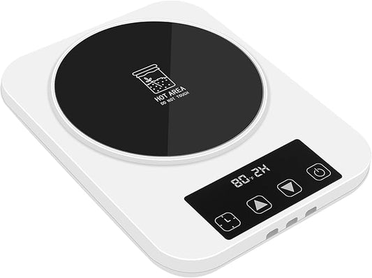 Sourdough Starter Warmer with Memory Function– 1°F Precision Temperature Control (70–100°F), Auto On/Off, 12-Hour Timer, Fits sourdough starter Jars Up to 40oz for Home Baking and Fermentation.