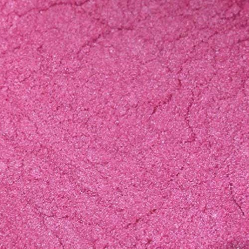 Luster Dust - Deep Pink (4g 1x Jar) | Edible Vegan Dust & Paint for Cake Decorating, Ice Cream, Desserts, Cocktails and Beverages by Bakell