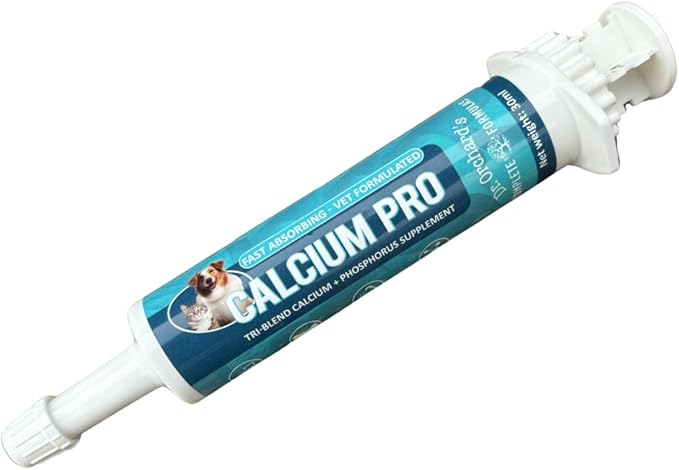 Oral Calcium for Dogs and Cats - Fast Absorbing Paste - Calcium Phosphorus Supplement for Dogs, 30ML, for Whelping Labor and Nursing (2)