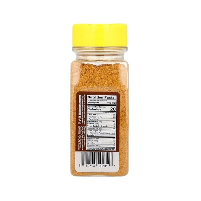USimplySeason Suya Spice (4.8 oz) - African-Inspired Seasoning Blend - Vegan, Non-GMO, All-Natural - Ideal for Grilling, BBQ, Soups, Stews, Made in USA - One Bottle