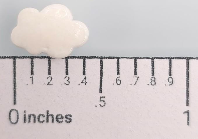NCS White Cloud Edible Candy Sprinkles, 8 ounces - Great for Cupcakes, Cookies, Cakes, Cakes Pops, Donuts