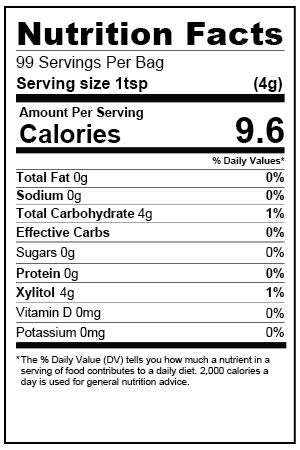 Health Garden Birch Xylitol Confection Sweetener - Non GMO - Kosher - Made in the U.S.A. - Keto Friendly (14 oz x2)