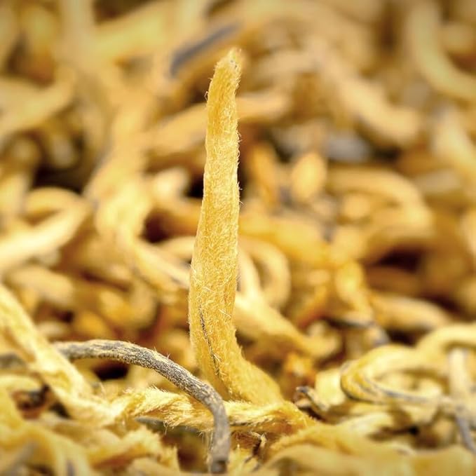Yunnan Dianhong Black Tea ??Golden Needle, ?‘针, GoldenTip, GoldenMonkey, ?‘丝, Golden Hair ??Loose Leaf Chinese Red Tea, 100g / 3.53oz ??Bold, Full-Bodied, Delicate and Naturally Sweet