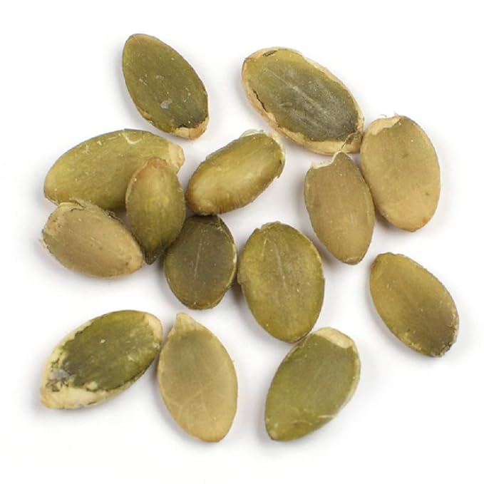 Dry Roasted Pepitas/Pumpkin Seeds with Himalayan Salt (2 Lbs.) - Roasted to Perfection in Small Batches for Added Freshness - Vegan & Keto Friendly - Farm Fresh Nuts Brand