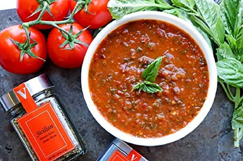 Sicilian- 1.5 oz. Cube (pack of 2) - Classic Bold Southern Italian Flavor - Use in red sauce, chicken, pizza, pasta, soup, salad and grilled fish.