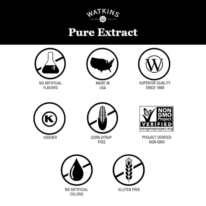 Watkins Pure Almond Extract, 11 oz. Bottle, 1 Count