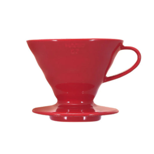 Hario VDCR-02R V60 02 Coffee Dripper Ceramic Red Coffee Drip for 1-4 Cups