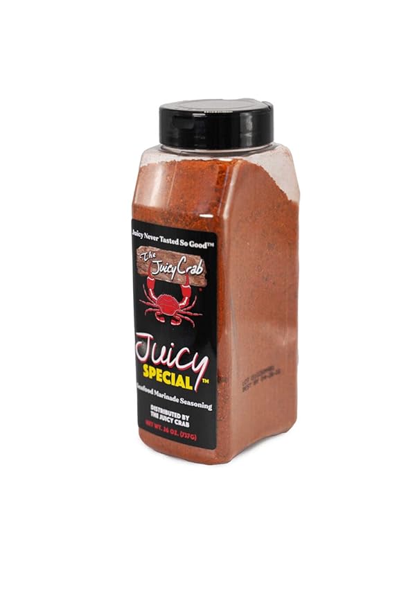 Juicy Special Cajun Seafood Marinade Seasoning by The Juicy Crab | 26OZ (737g)