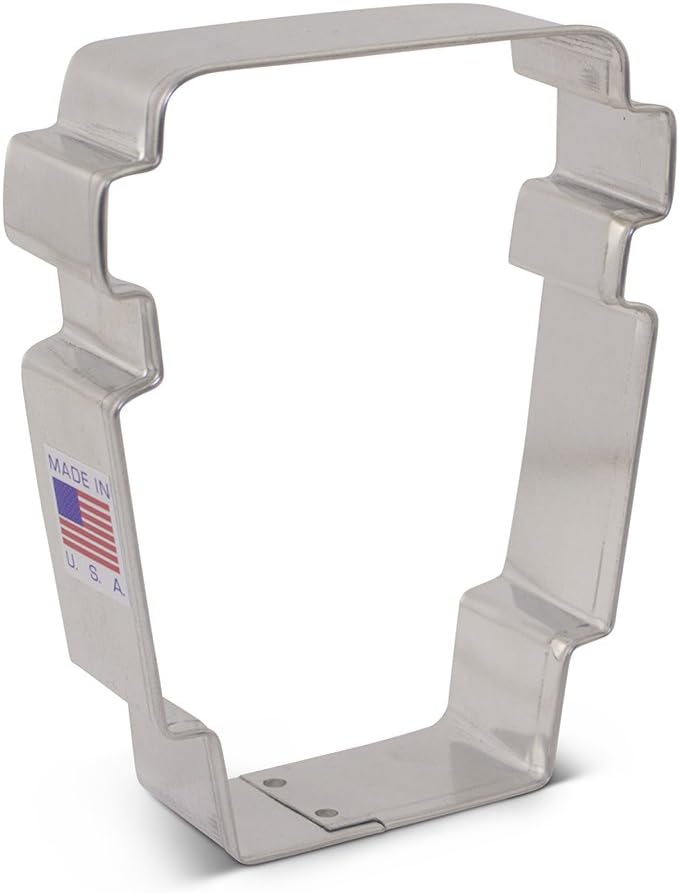 Ann Clark Cookie Cutters Latte Coffee Cup Cookie Cutter, 3.75" Made in USA