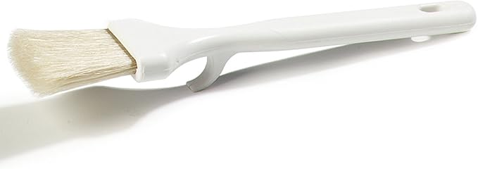 SPARTA 4037800 Meteor Boarhair Pastry Brush, Basting Brush With Built-In Projecting Hook, 2 Inches, Brown, (Pack of 12)