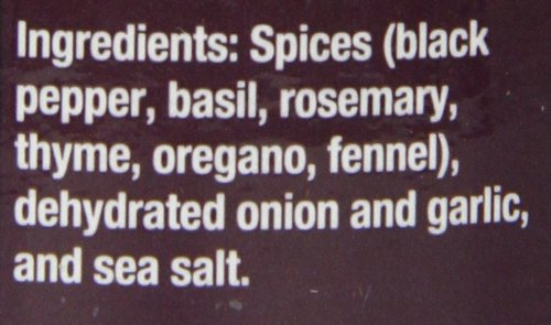 Olde Thompson Italian Seasoning Grinder, Basil and Oregano Spice Blend, 3.1 Ounce