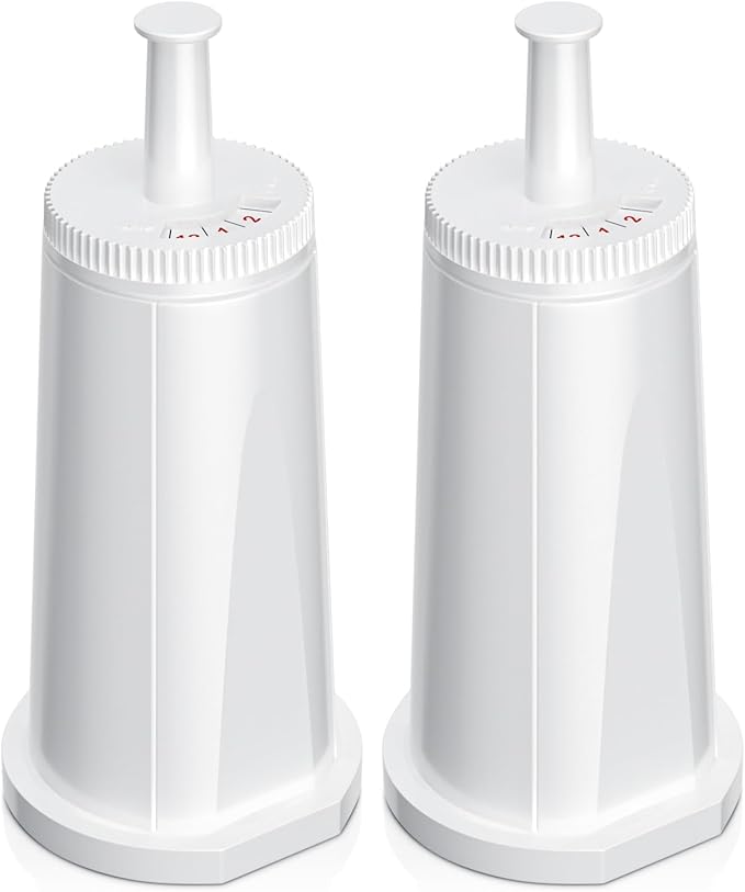 2 Pack Replacement Water Filter for Breville Espresso Machine Barista Touch Bes880, Oracle Touch BES990, Barista Pro BES878, Oracle BES980, Dual Boiler BES920 Bambino ClaroSwiss Sage (2)