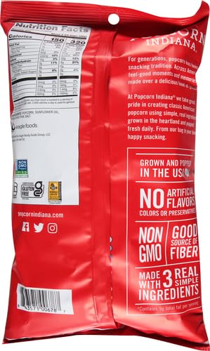 Popcorn Indiana Himalayan Pink Salt Popcorn, 6ct. 2.1oz bags