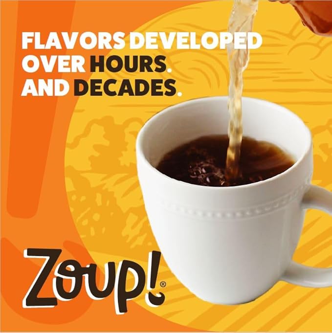 Zoup! Good, Really Good Savory No-Chicken Vegan Broth Culinary Concentrate, 6 Pack, 7 Oz Each