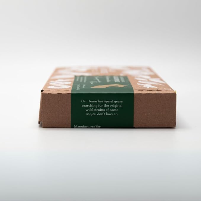 Cacao Adventures Ceremonial Cacao Block | 100% Pure Cacao from Peru, Untempered, Unsweetened, Vegan, 8 oz | Ethically sourced and sustainably grown |Melts Easily for Drinking, Rituals & Recipes