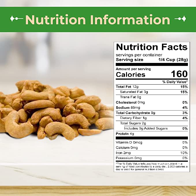 Sincerely Nuts ??Whole Cashews Roasted and Salted | Five Lb. Bag | Deluxe Kosher Snack Food | Healthy Source of Protein, Vitamin & Mineral Nutritional Content | Gourmet Quality Vegan Cashew Nut