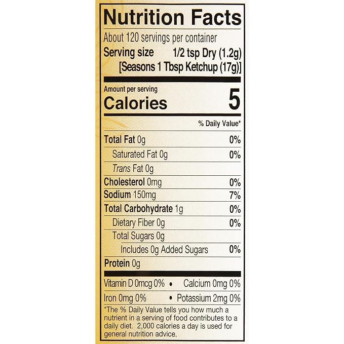 Mrs. Wages Ketchup Mix, Easy-To-Use, Enhance Your Tomatoes, Makes Ketchup in Bulk, Easy To Freeze or Serve Fresh, 5 oz Packet (Value Pack of 6)