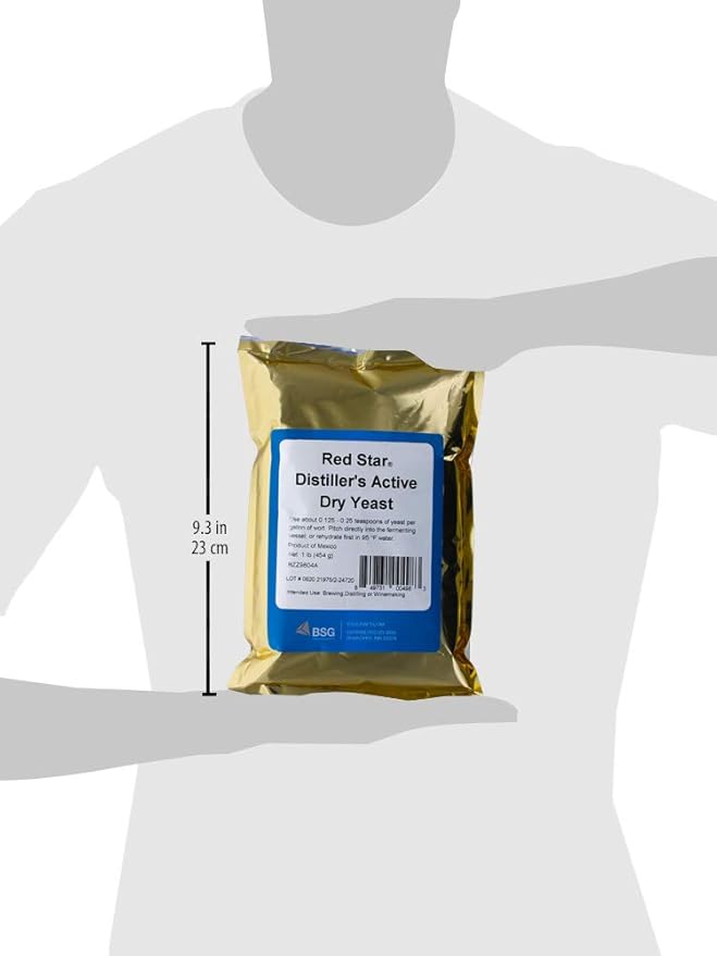 Red Star Distiller's Yeast (DADY), 1 lb.