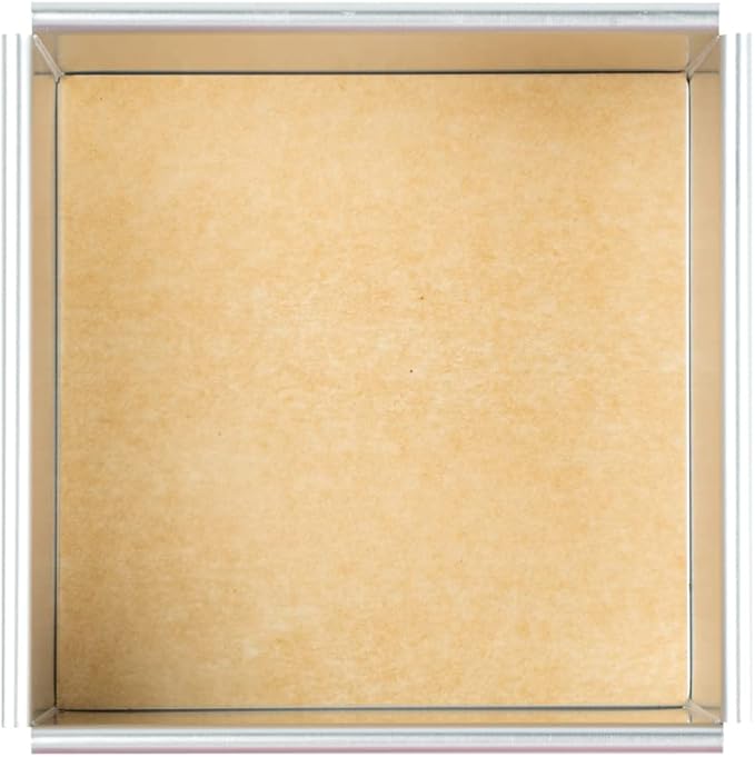 Restaurantware Pastry Tek 5 x 5 Inch Parchment Paper Sheets 1000 Greaseproof Baking Sheets For Oven - Pre-cut Double-Sided Silicone Coating Unbleached Paper Nonstick Baking Sheets Reusable