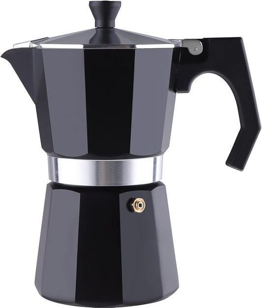 wedrink Stovetop Espresso Maker Aluminum Moka Pot 6 Cups Cuban Coffee Maker Stovetop Coffee Maker Moka Italian Espresso