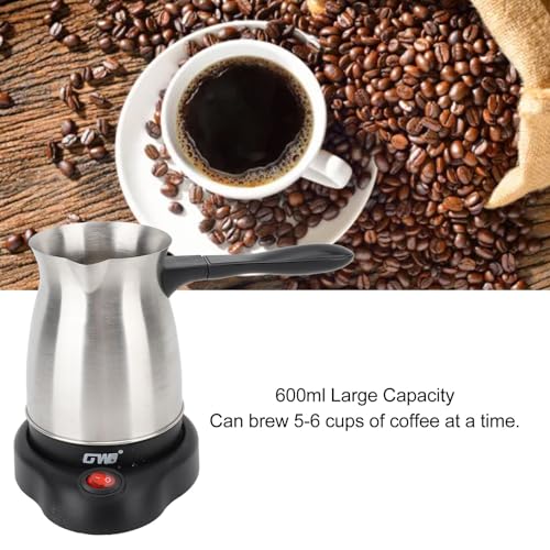Sanpyl Turkish Coffee Pot, Stainless Steel Arabic, Greek & Turkish Electric Coffee Maker Machine