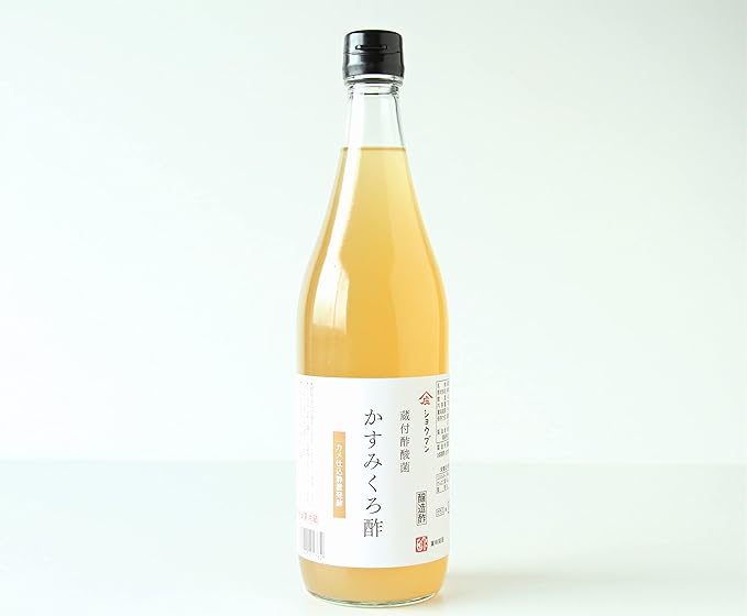 Kasumi Kurozu Vinegar 720ml (24.3oz), mild vinegar for drink & cooking, 100% brown rice, no additives, selected ingredients, amino acid