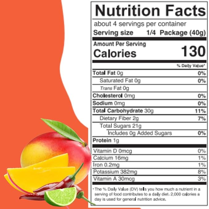 SOL SIMPLE Regenerative Organic Certified ® | Dried Chili Mango | Three Ingredients | Vegan | Non-GMO | No Added Sugar | Fair Trade | Dried Fruit | No Sugar Added | Organic