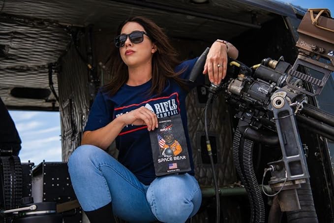 Black Rifle Coffee Company Space Bear, Light Roast Ground Coffee with Nutty Aromas and Citrus Floral and Black Tea Tasting Notes, Helps Support Veterans and First Responders, 12 Ounce Bag