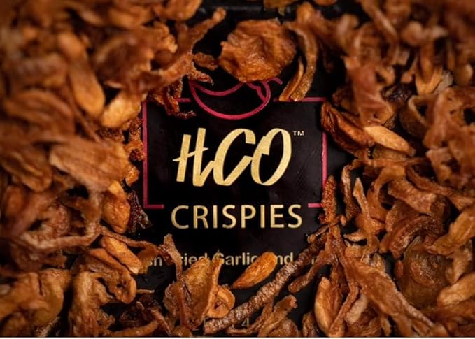 HCO Crispies ??Fried Garlic and Onion Mix | Perfect for Baking, Seasoning & Topping | From the Makers of Hot Crispy Oil