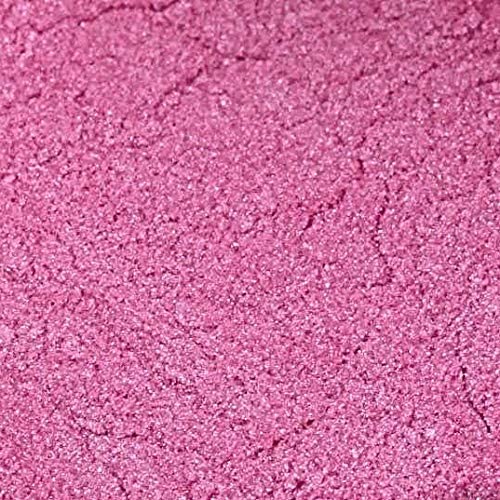 Luster Dust - Pink Pink (4g 1x Jar) | Edible Vegan Dust & Paint for Cake Decorating, Ice Cream, Desserts, Cocktails and Beverages by Bakell