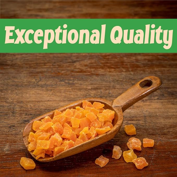 Sincerely Nuts Diced Mangos (3 LBS)-Nutritious and Satisfying Tropical Fruit-Healthy Alternative for Sweet Tooth- Gluten-Free Food, Vegan, and Kosher Snack-The Perfect Snack for the Whole Family