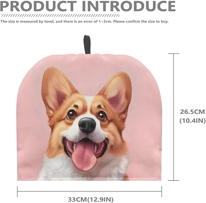 Tea Cozy Insulated 3D Puppy Print Teapot Dust Cover Breakfast Keep Warmer Pot Cover
