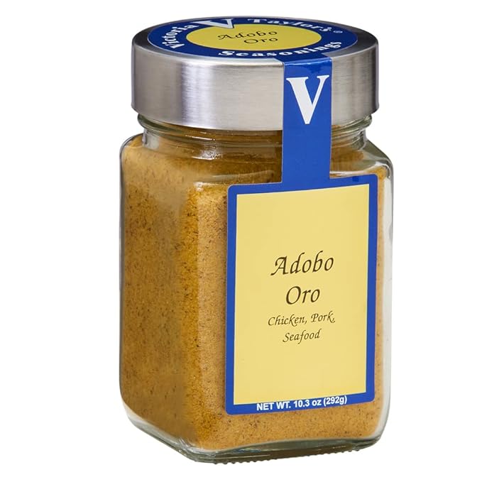 Victoria Taylor's Adobo Oro - 10.3 oz. Jar - Add Bold Latin Flavor to Home Made Meals. (Adobo Oro)
