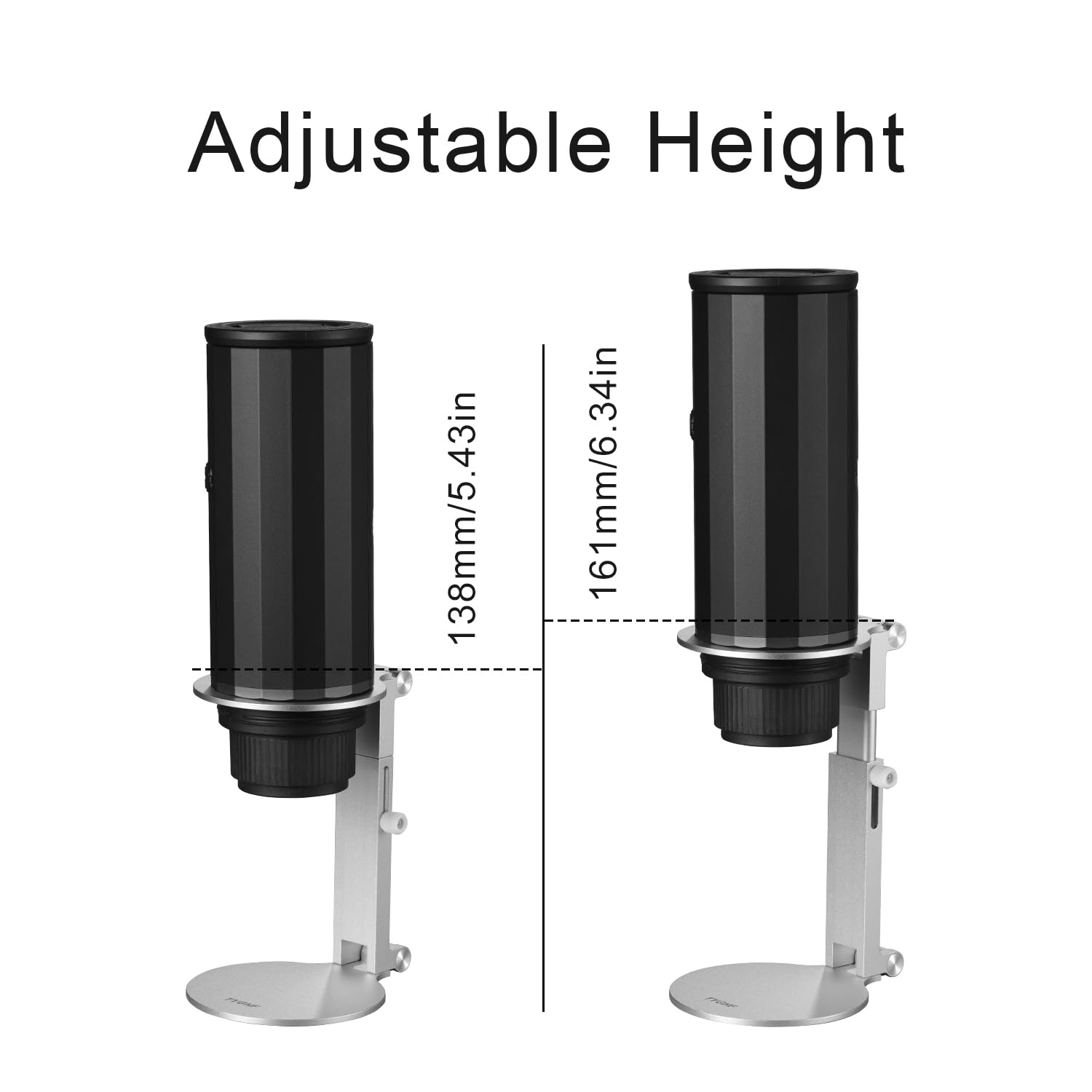 Pour Over Coffee Stand, Adjustable Foldable Dripper Holder for Coffee Maker