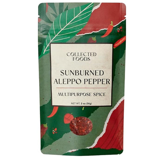 Premium Aleppo Pepper Flakes, Naturally Sun-Dried, Small Batch Spice for Smoky Flavor & Balanced Heat, Gourmet Alternative to Red Chili & Red Pepper, 2oz