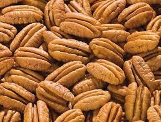 Whole, Shelled & Dry Roasted Georgia Pecans With Himalayan Salt (1 Lb.) - Small Batch Roasted - Vegan & Keto Friendly - Healthy Southern Tastiness - Farm Fresh Nuts Brand