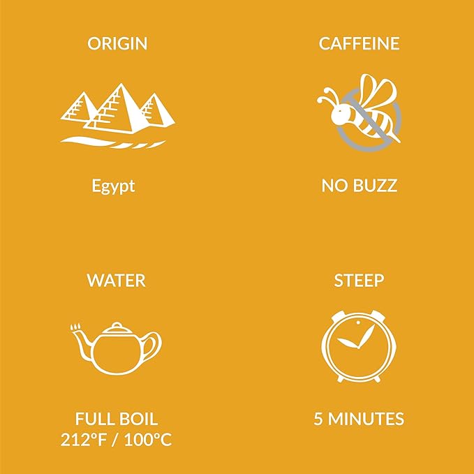 Two Leaves and a Bud Organic Chamomile Tea Bags, Naturally Caffeine Free, Whole Leaf Herbal Chamomile Tea in Compostable Sachets, 15 Count (Pack of 6)