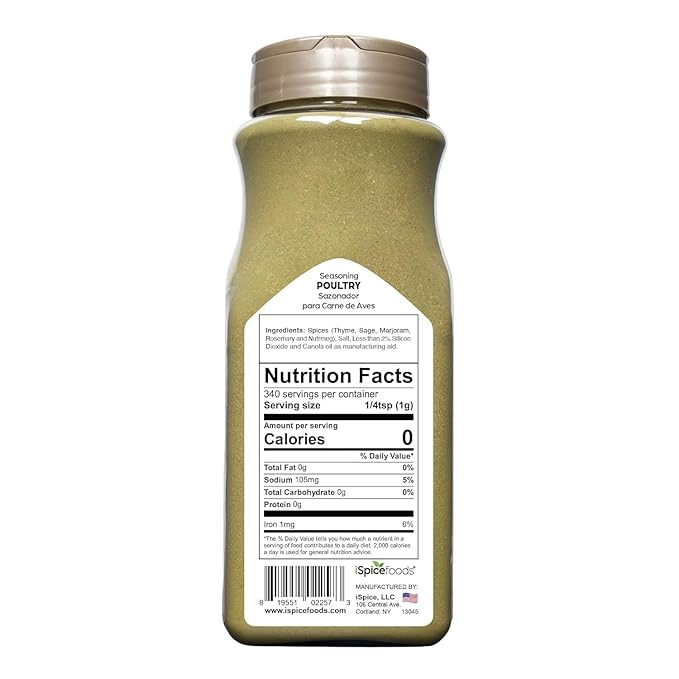 iSpice - Poultry Seasoning (12 Ounce)