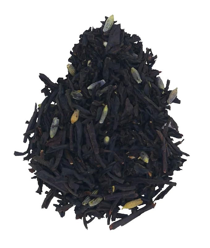 Arbata Earl Grey Tea, 12 Pyramid Tea Bags Caffeinated Black Tea, Artisinal Naturally Flavored Earl Gray Tea with Bergamot Oil and Lavender