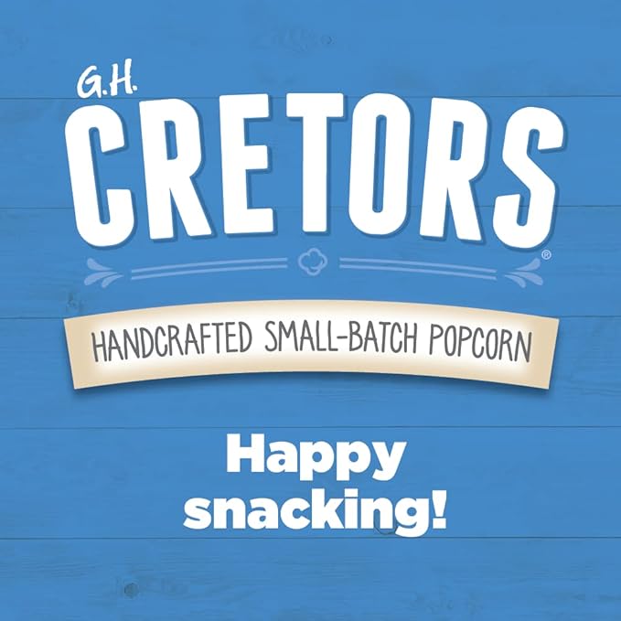 G.H. Cretors??Gourmet Caramel Corn Popcorn ??Irresistible Cheese & Rich Caramel Flavor in Convenient Individual Bags, 7.5 Oz (6 Pack)
