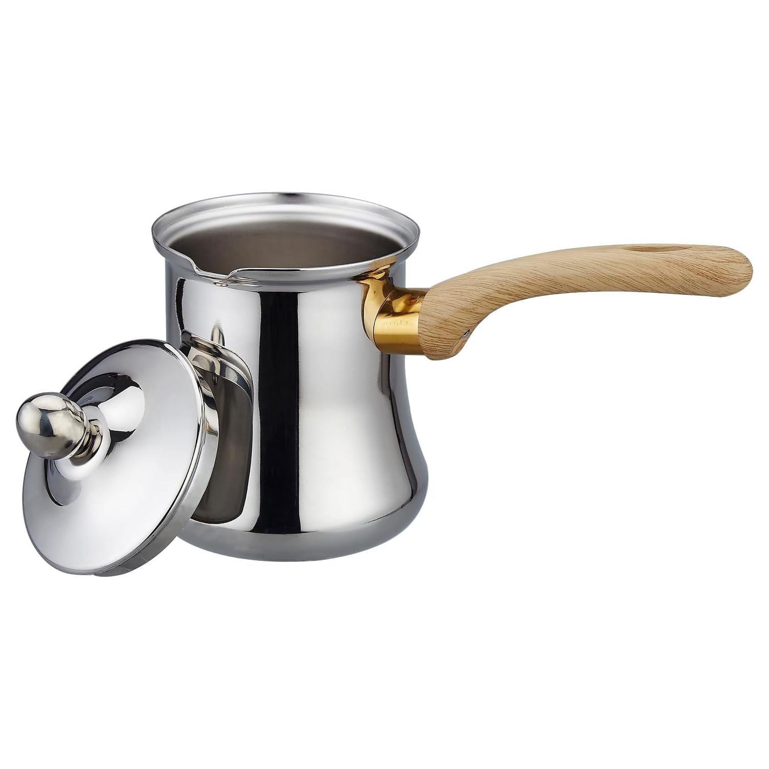SANQIAHOME Quality Turkish Coffee Pot Set, 720ml(24oz),Coffee Maker, Chai Pot, Arabic,Briki Greek