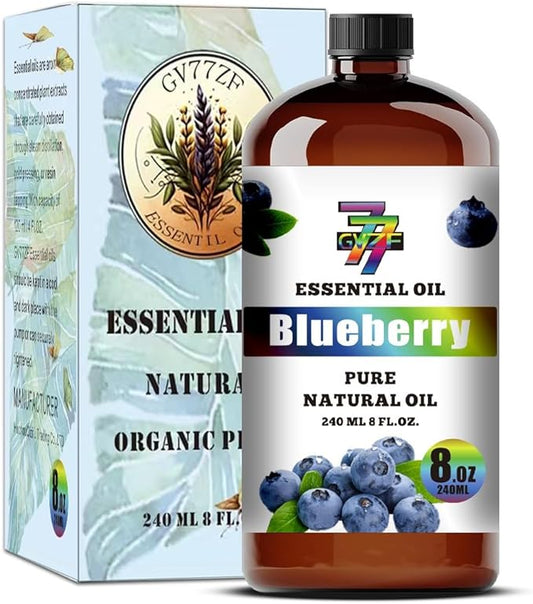 Blueberry Essential Oil (8 oz / 240 ml) ??Blueberry Oils for diffusers, humidifiers, Home Baths, Cleaning Products, Yoga, DIY Soaps and DIY Scented Candles