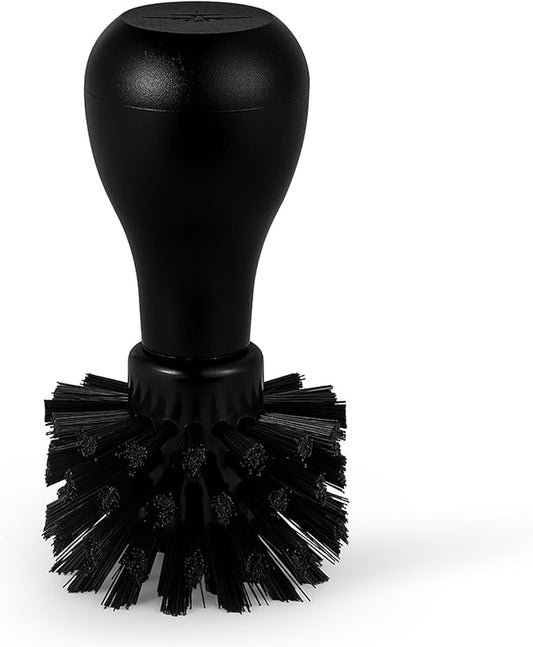 MHW-3BOMBER Coffee Portafilter Cleaning Brush 51mm 54mm ABS Espresso Machine Portafilter Brush Professional Barista Cleaning Tools Effectively Cleaning, Black B5535-OS