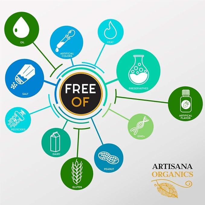 Artisana Organics Raw Almond Butter, 9oz | No Sugar Added, No Palm Oil, Vegan, Paleo, and Keto Friendly