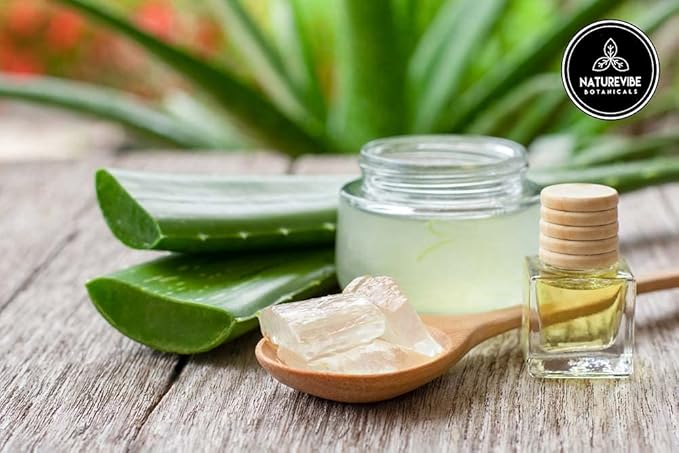 Naturevibe Botanicals Aloevera Oil 32 Ounces | 100% Pure and Natural | Great for Skin Care and Hair