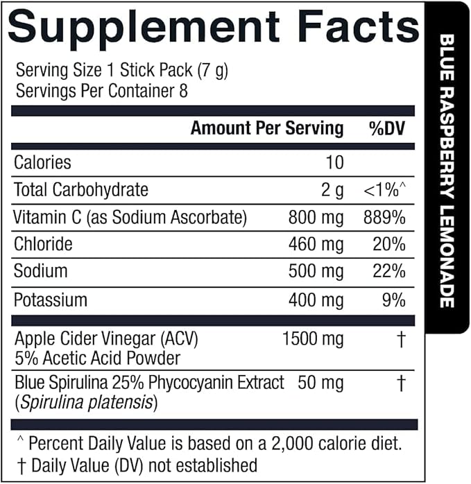 Essential Elements Hydration Packets - Variety Pack - Sugar Free Electrolytes Powder Packets - 15 Stick Packs of Electrolytes Powder No Sugar - Hydration Drink - with ACV & Vitamin C