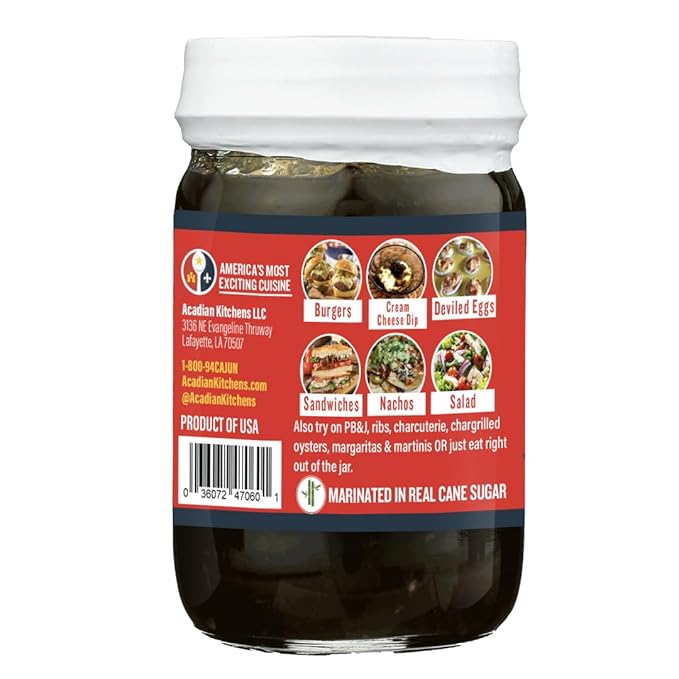 Jalapeño Variety Pack - Candied Jalapeño Slices 14 oz (2) + Sweet Jalapeño Relish 15 oz (2), Louisiana Condiments by Ragin' Cajun